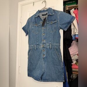 Princess Polly Denim Romper